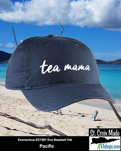 tea mama - Econscious EC7087 Eco Baseball Hat