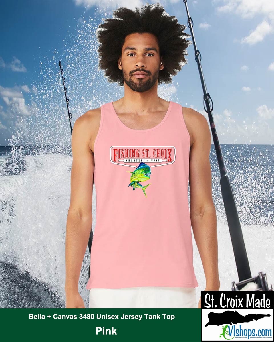 Fishing St. Croix - 3480 Bella + Canvas Unisex Jersey Tank Top