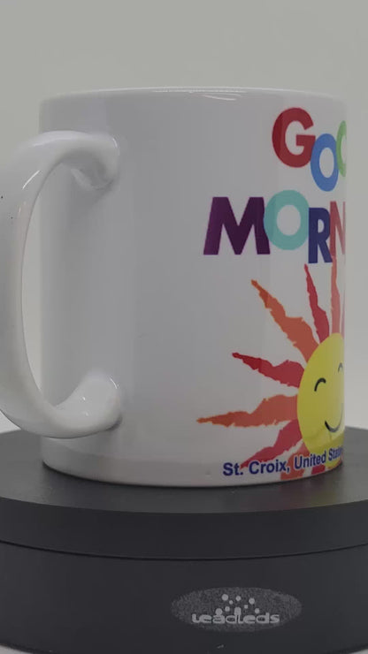 St Croix Sun, Good Morning! - 11 oz mug