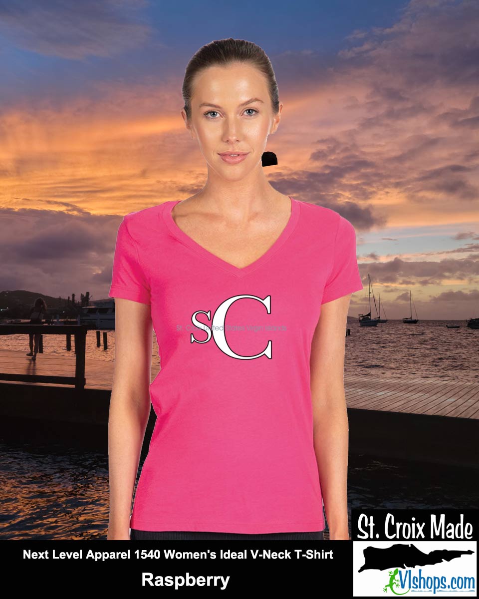 SC - Elegant - Next Level Apparel 1540 Women's Ideal V-Neck T-Shirt