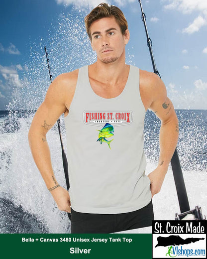 Fishing St. Croix - 3480 Bella + Canvas Unisex Jersey Tank Top