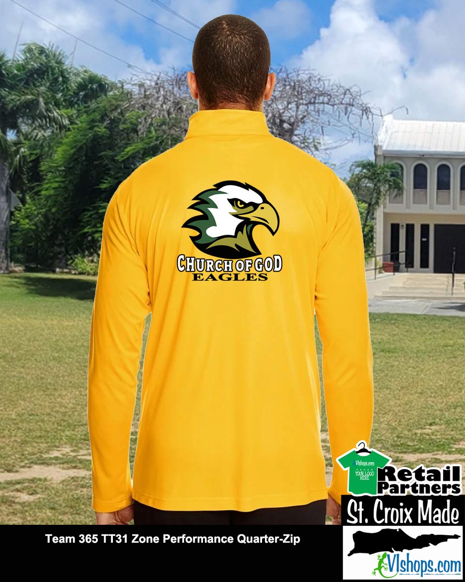 Church of God Eagles - Team 365 Zone Performance Quarter-Zip