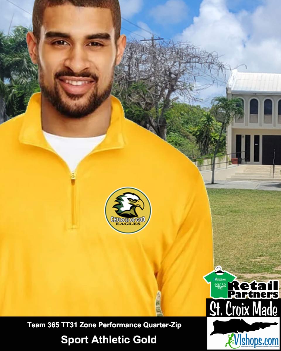 Church of God Eagles - Team 365 Zone Performance Quarter-Zip