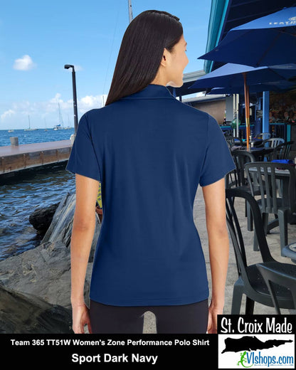 Rum Runners - Team 365 TT51W Women's Zone Performance Polo Shirt