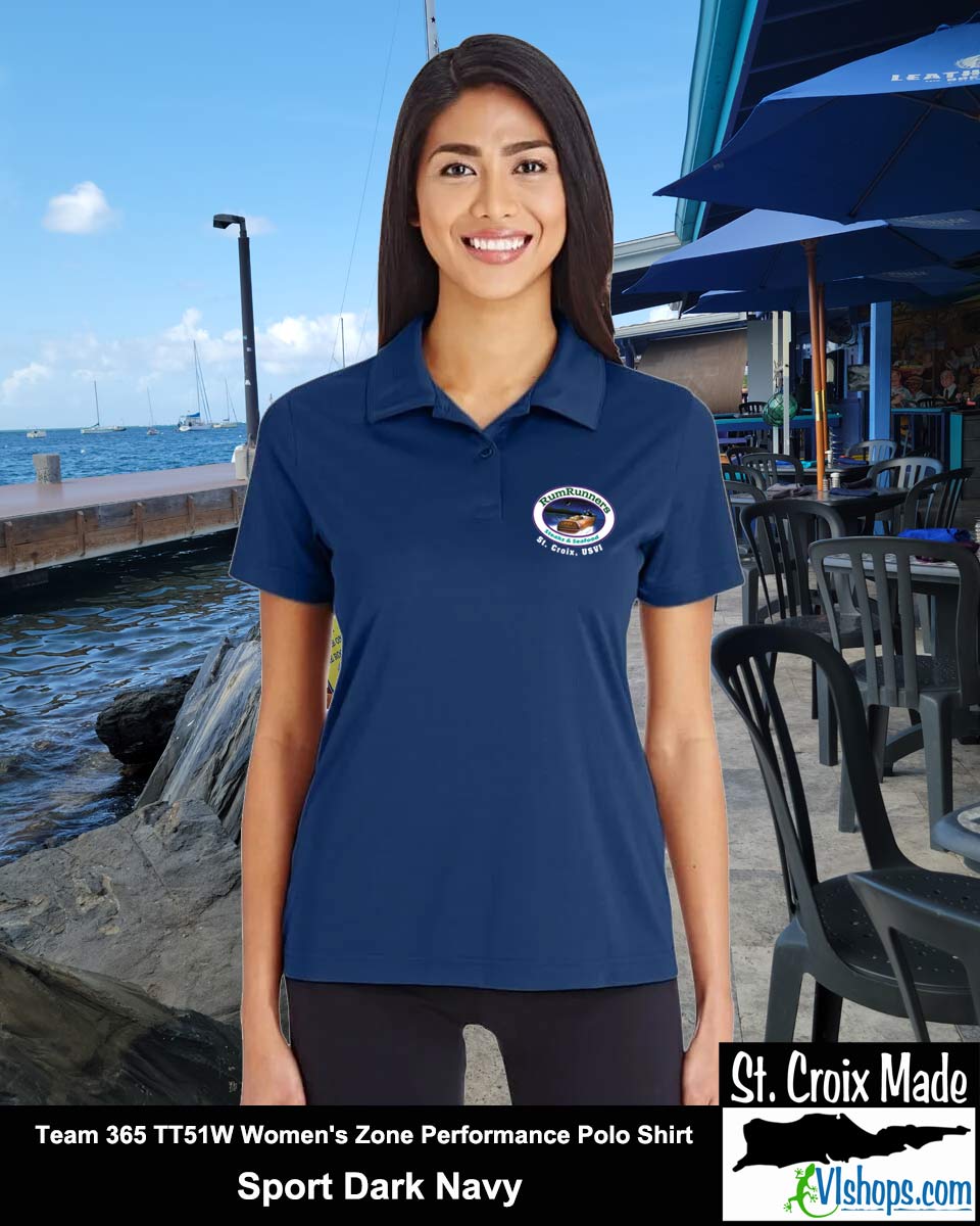 Rum Runners - Team 365 TT51W Women's Zone Performance Polo Shirt