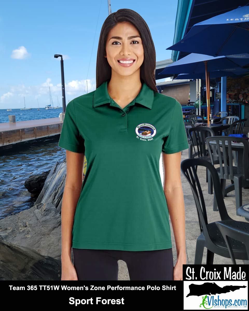 Rum Runners - Team 365 TT51W Women's Zone Performance Polo Shirt