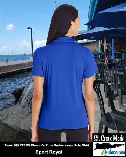 Rum Runners - Team 365 TT51W Women's Zone Performance Polo Shirt