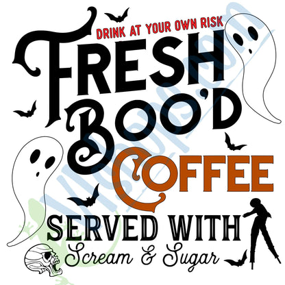 Fresh Boo'd Coffee - Gildan 64000 Softstyle T-Shirt