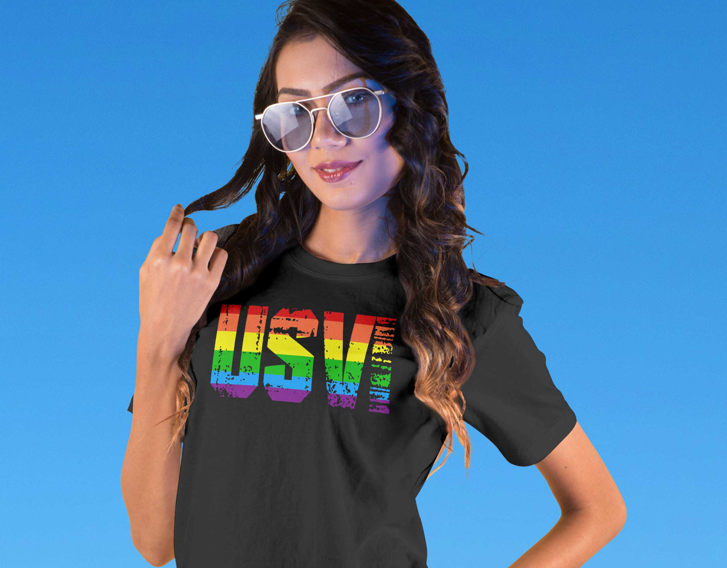 USVI Rainbow Design