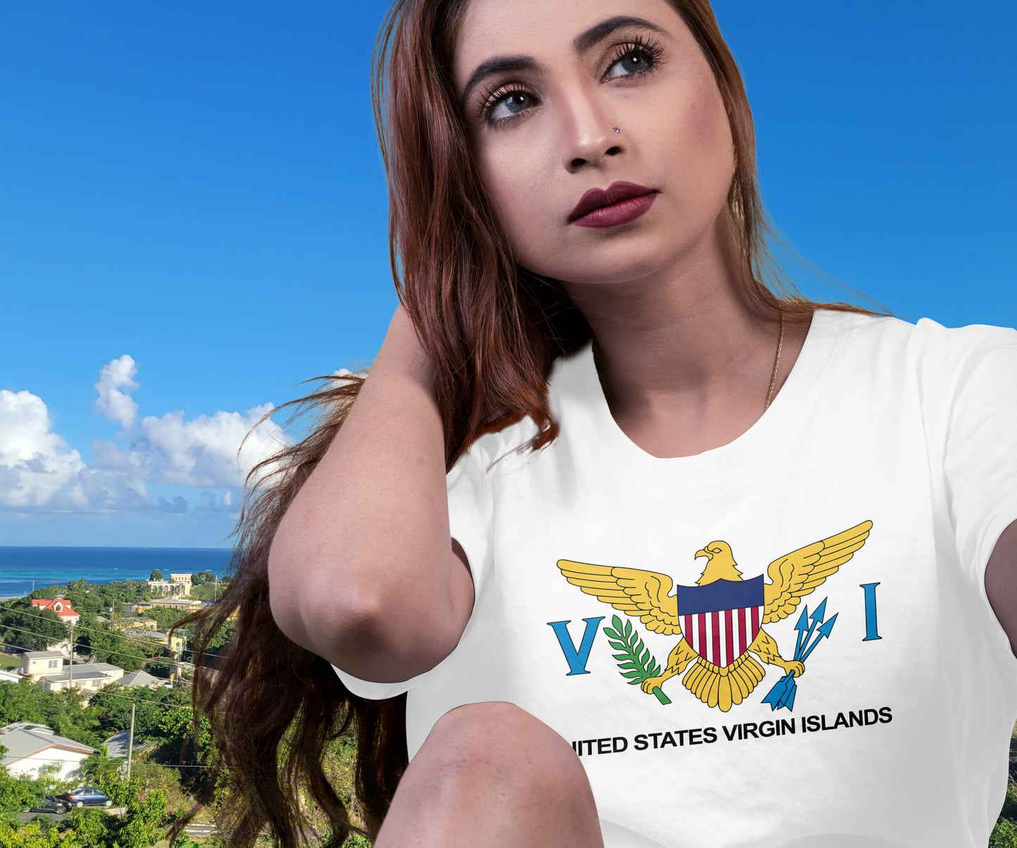 United States Virgin Islands Flag Shirt