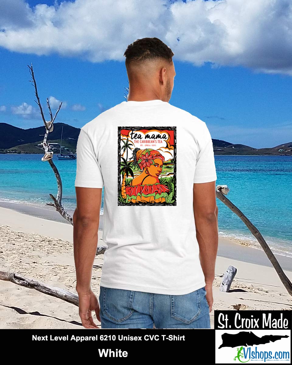 tea mama - Next Level Apparel 6210 Unisex CVC T-Shirt