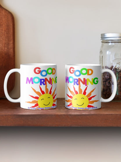 St Croix Sun, Good Morning! - 11 oz mug