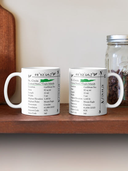 St Croix Demographics - 11 oz Mug