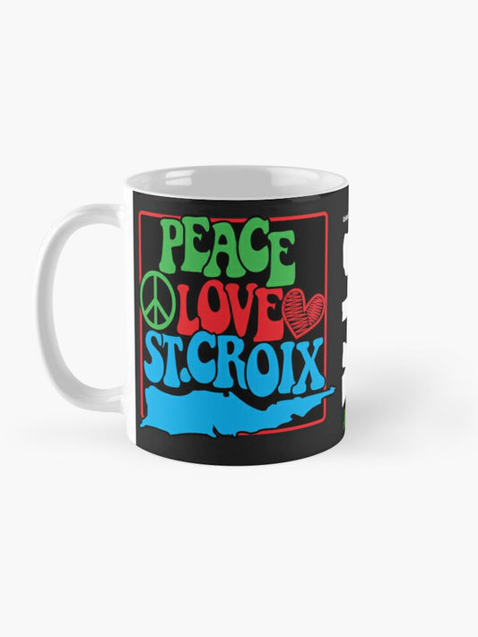 Peace Love St. Croix - 11 oz mug