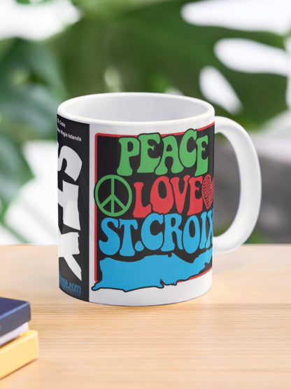 Peace Love St. Croix - 11 oz mug