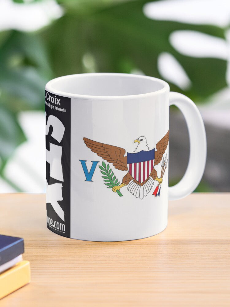 United States Virgin Islands Flag - Modernized Eagle - 11 oz mug