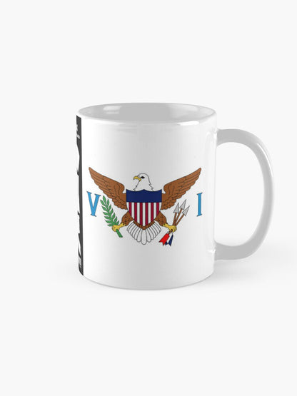 United States Virgin Islands Flag - Modernized Eagle - 11 oz mug