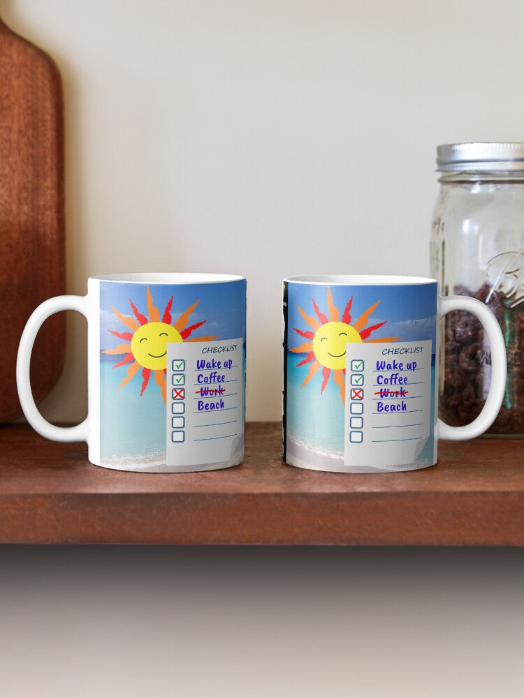 St. Croix's Wakeup Checklist - 11 oz mug