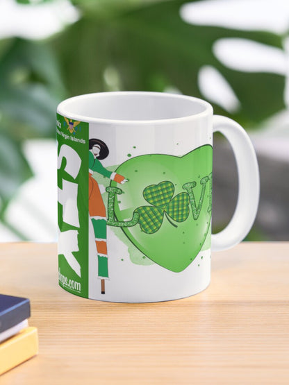 Love Shamrock - 11 oz mug